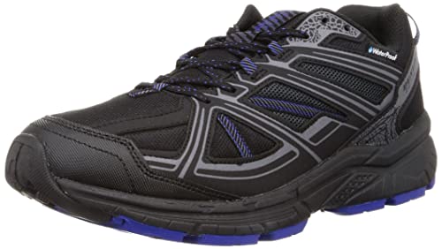 DUNLOP REFINED DM2005 Men s Wide 6E Walking Shoes, Waterproof, Running, Jogging, Sneakers, Black, Size 27.0 cm
