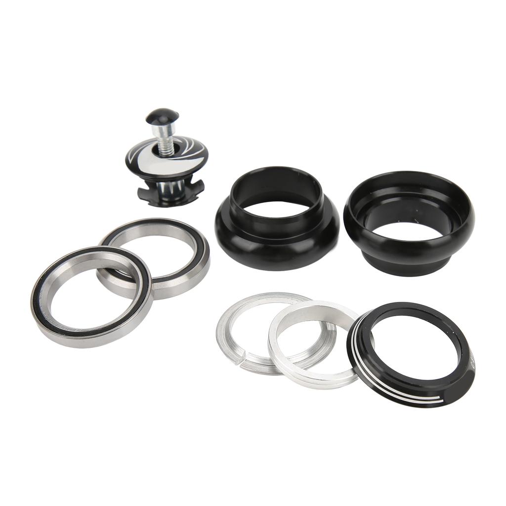 Bike Headset Aluminum Alloy Exquisite Workmanship Strong Durable High Strength Long Service Life Cycling Accessory