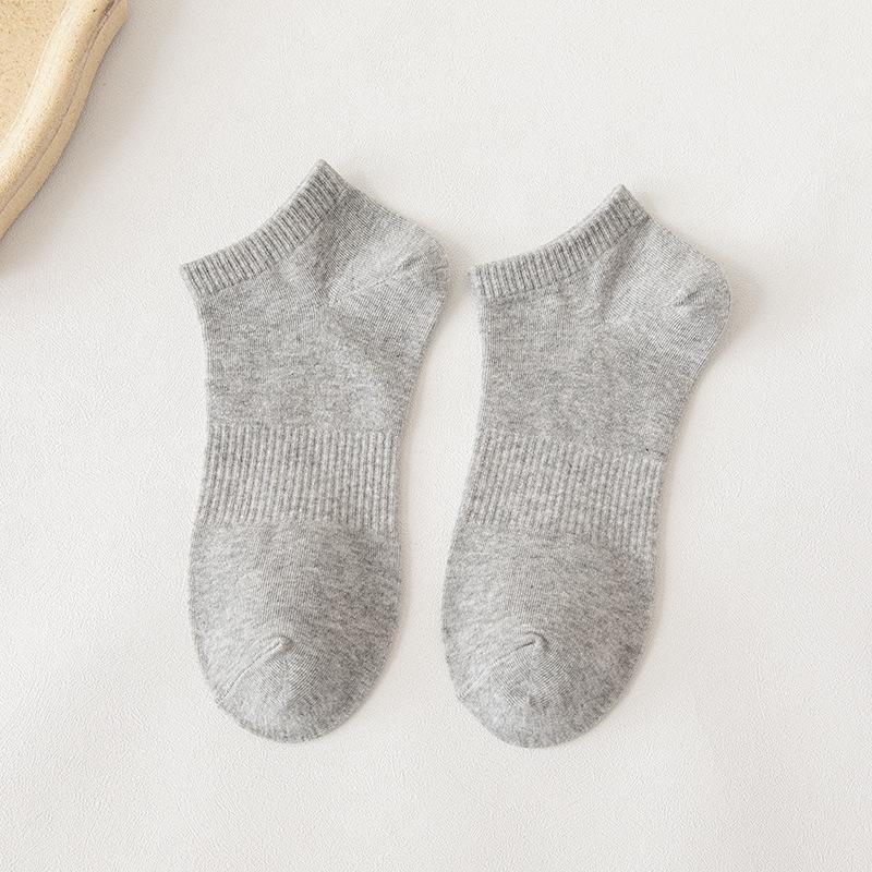 

«Белые хлопковые носки унисекс — средние, длинные и короткие варианты для весны, лета и осени» Short, One Size