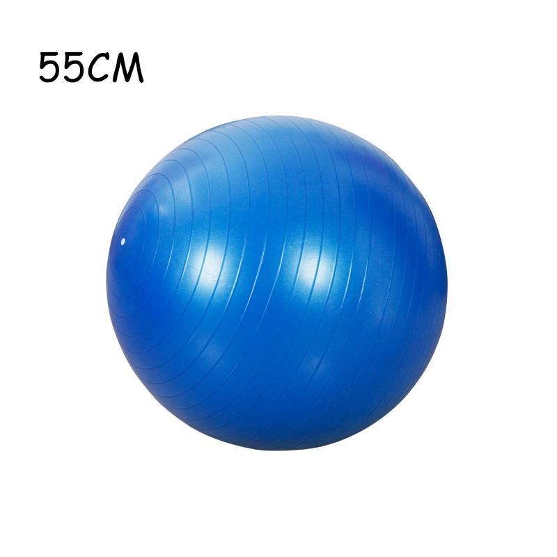 Piłki fitness z PVC Piłka do jogi Zagęszczona, przeciwwybuchowa, do ćwiczeń w domu, do pilatesu, do ćwiczeń, piłka równoważna 45 cm, 55 cm, 65 cm, 75 cm