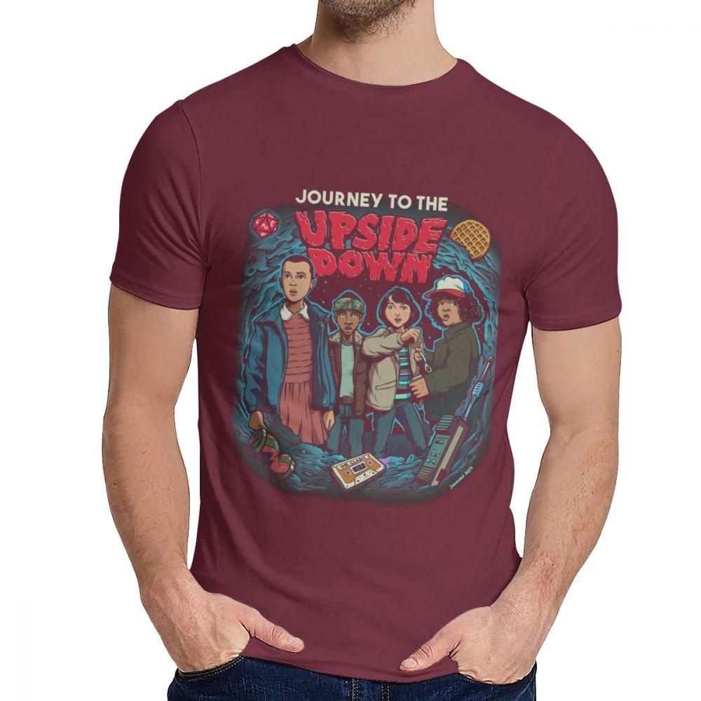 Picture Custom To The Upside Down Tee Unisex Soft Pure Cotton Short Sleeve S 6Xl