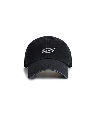 51Peosenteu Washed Logo Cap - Black