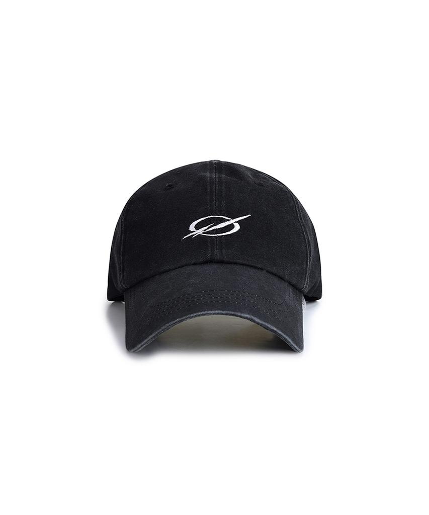 51Peosenteu Washed Logo Cap - Black