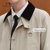 Teenie Weenie Men's Trendy Lapel Workwear Jacket