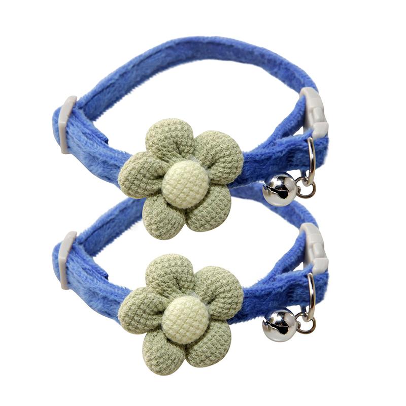 

2-упаковка ошейников для кошек, ошейники для домашних животных, ошейники с колокольчиками для кошек, милые украшения для шеи для маленьких собак