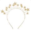 Exquisite Double Layer Rhinestone Star Bridal Headpiece & Party Hairband