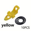 10set/pack Fishing Hook Secure Keeper Holder Lure Accessories Fishing Rod Bait Casting Tool  Jig Hooks Safe Keeping