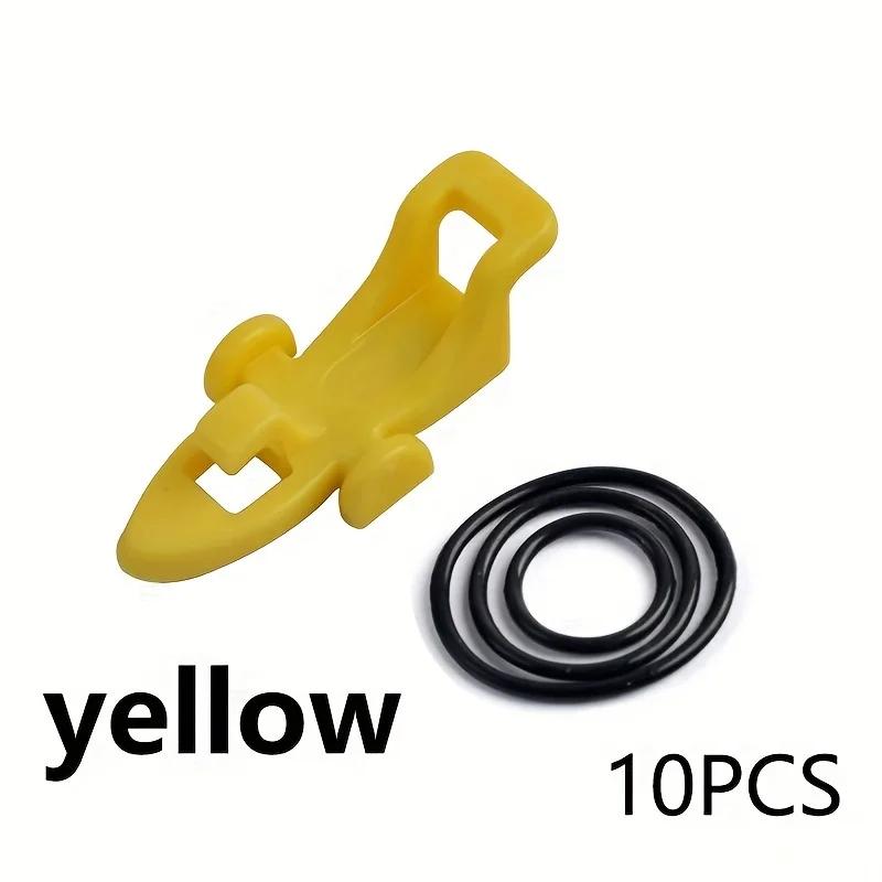 10set/pack Fishing Hook Secure Keeper Holder Lure Accessories Fishing Rod Bait Casting Tool Jig Hooks Safe Keeping
