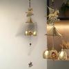 Home Decoration Craft Retro Horse Metal Wind Chimes Garden Yard Bells Windchimes Outdoor Room Hanging Decoration