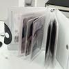 Koreanischer PVC-Foto-Kartenhalter Schwarz Cortis 32 Fächer Foto-Karten-Ordner Idol-Karten-Sammelbuch