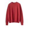Women's Pure Cashmere Half-High Neck Sweater - Versatile Long Sleeve Knit Pullover