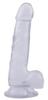 Hi-Rubber Transparent Dildo 14 X 3.6 Cm - Chisa Novelties - TRANSPARENT DILDO
