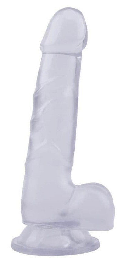 Gode Transparent Hi-Rubber 14 x 3.6 cm - Chisa Novelties - GODE TRANSPARENT