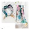 Silk scarf neck small square 100% mulberry silk high-end printed scarf fashion scarf for girls gift