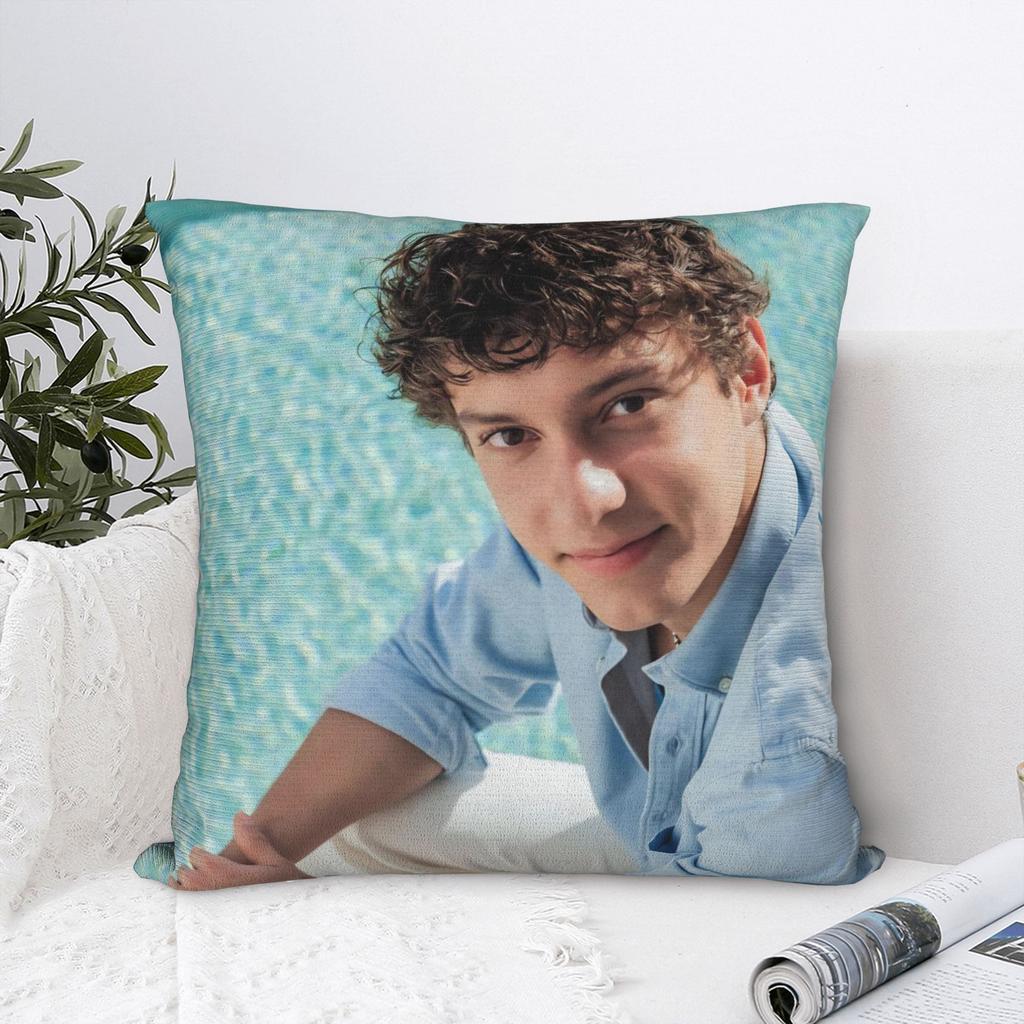 Kimi Antonelli Racing 12 Square Pillow Case Cushion Covers Novelty Polyester Decor Pillowcover For Home 45*45Cm