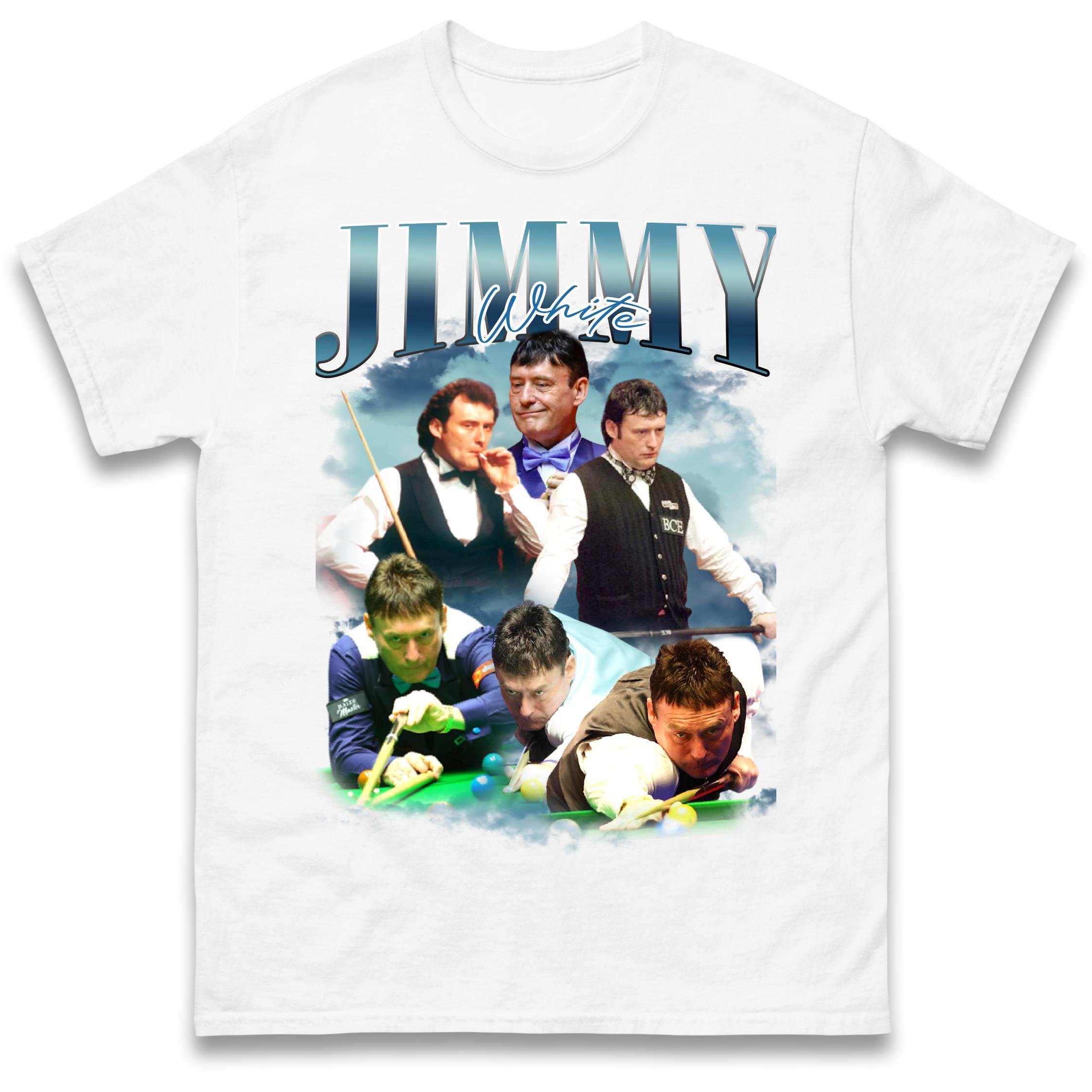 

Jimmy White T-Shirt Tshirt Mens Womens Tops Unisex Tees 100% Cotton M