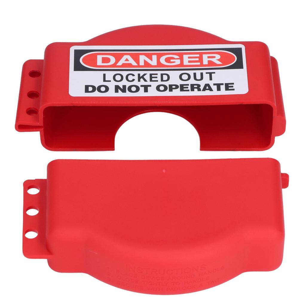 Ventillås Justerbar Låseinnretning ABS Beskyelsestilbehør for 25MM?165MM Håndhjul