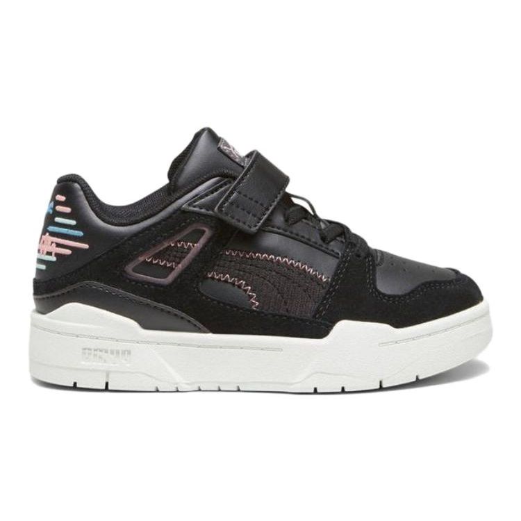 Puma Slipstream Sweater Comfortable Low-Top Kids Casual Shoes Kids sneaker Black 392548-02