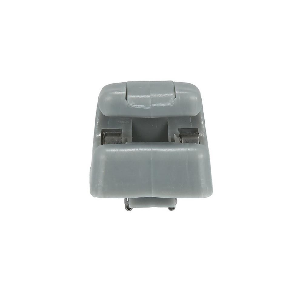 2x Grey Sun Visor Hook Clips For Mercedes Benz 300TE 190D 300SDL 12681000128412