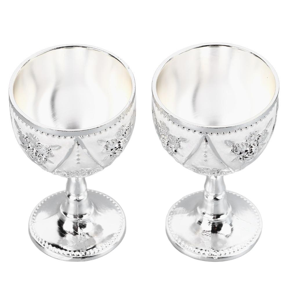 Zinc Alloy Wine Glass Gold Chalice Goblet Goblets & Chalices Shot Glass  For Wedding