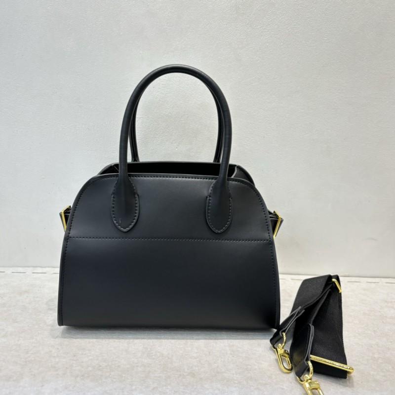 Niche Retro Premium Tote Bag Dong Jie Bai He Same Model Genuine Leather Large-capacity Commuter Portable Single-shoulder