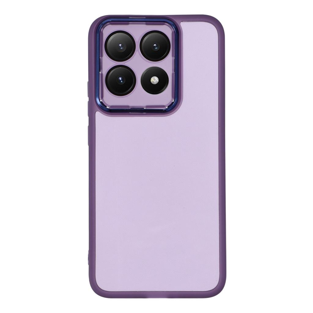 For Xiaomi 15T Case Electroplated Camera Frame TPU Phone Cover