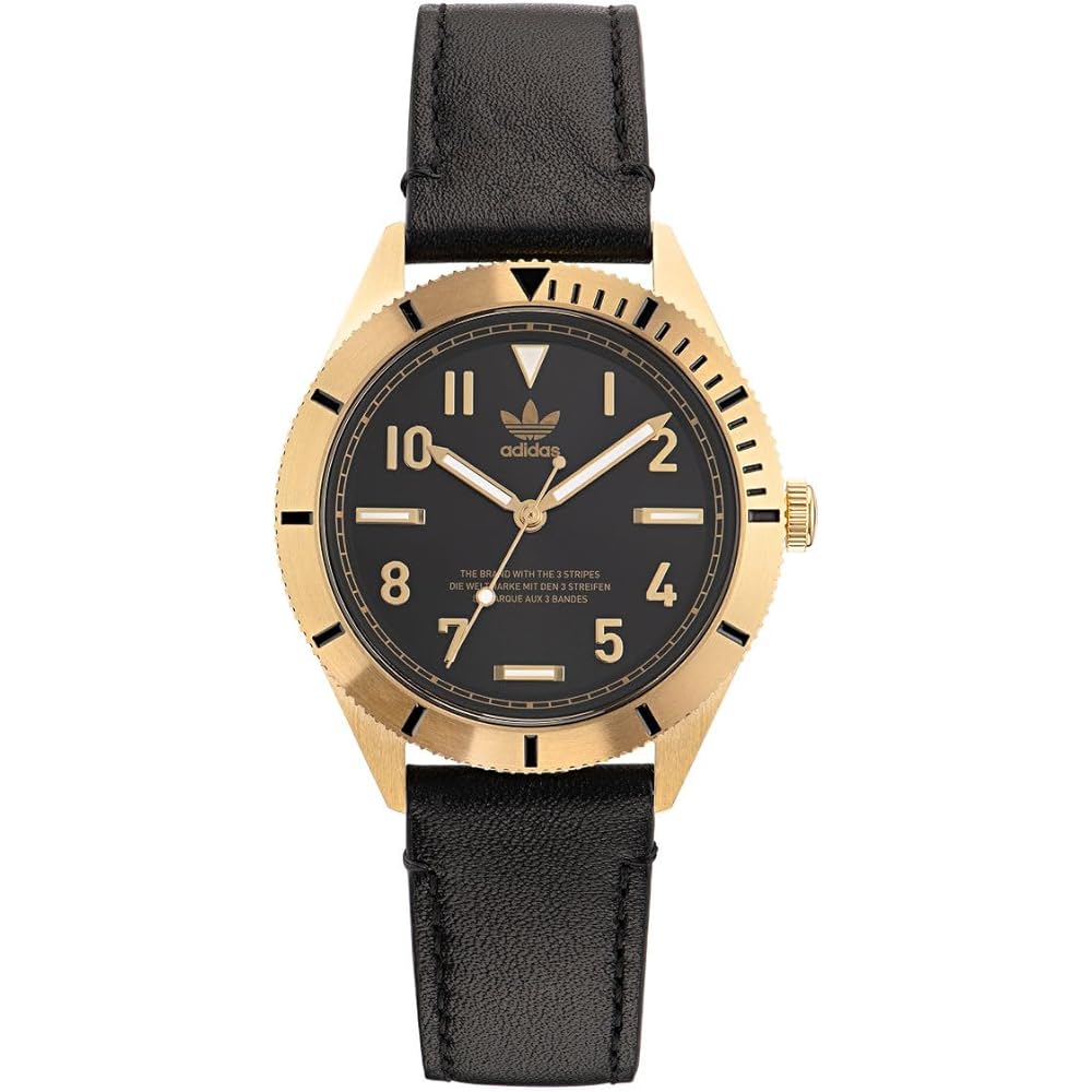 Adidas Originals Edition Three Unisex Quartz Watch 41mm Black