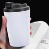 350ml/12oz Double Stainless Steel 304 Coffee Thermos Mug Leak-Proof Non-Slip Car Vacuum Flask Travel Thermal Cup Water Bottle