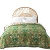 Double-Sided Green & White Wizard of Oz Pure Cotton Gauze Blanket Sofa Towel