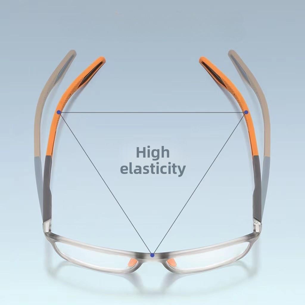 Vintage TR90 Reading Glasses Men Women Retro HD Lens Classic Square Anti Blue Light Sports Eyewear Eye Protection