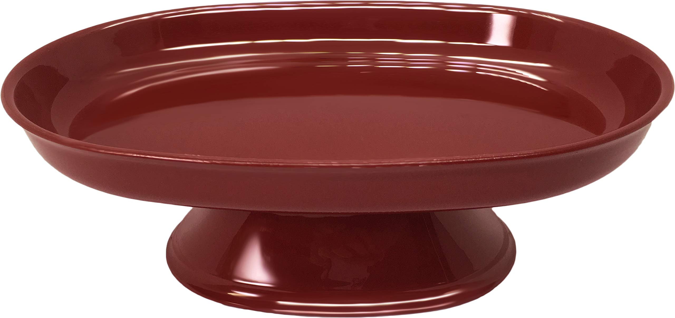 

Urushi Product Oval Offering Stand 7 inches Vermilion