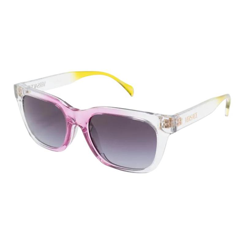 Versace Full rim design acetate square sunglasses children s yellow 20841431 VK4006U-Yellow 47