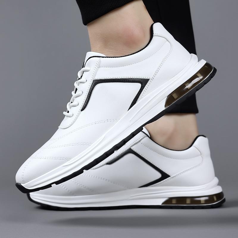 Fashion Men's Running Shoes 2025 Summer Lightweight Mens Sneakers Comfortable Male Walking Shoes Handmade Men Casual Shoes Men's Flats