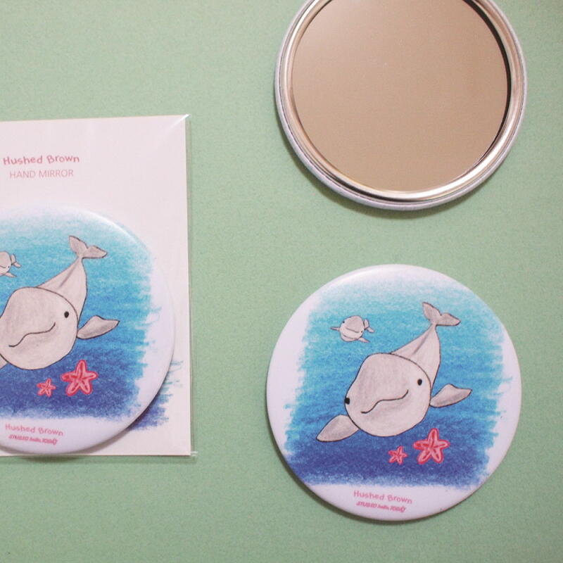 Hushed Brown Hand Mirror ver2.