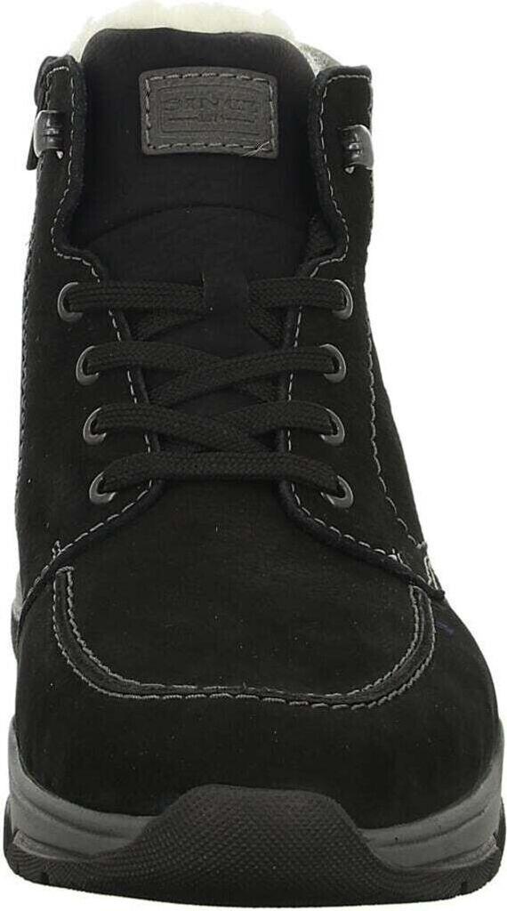 Ботинки Rieker черные замшевые с водонепроницаемой подкладкой 31240