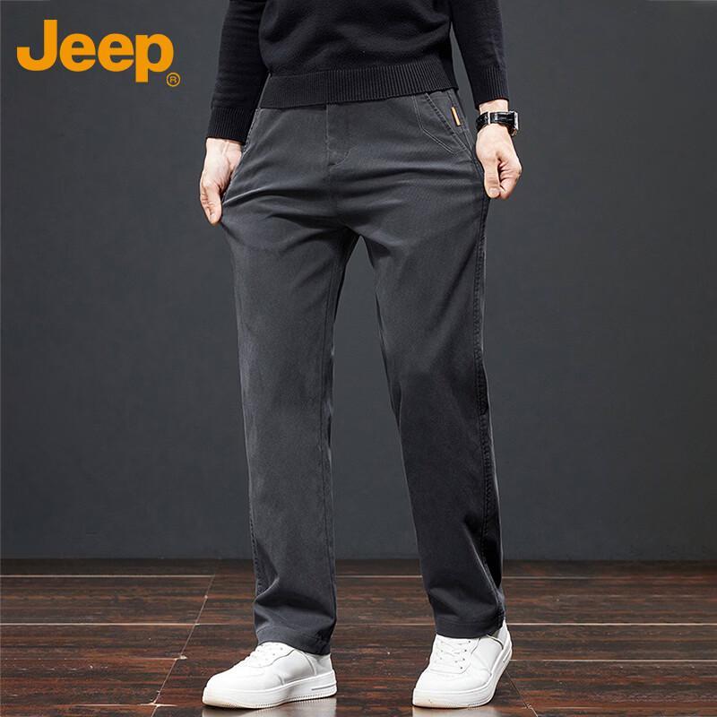 JEEP Men's Autumn/Winter Business Casual Stretch Pants