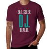 DJ Deejay T-Shirt Hippie Clothes Sweat Blacks T Shirts for Men Cotton