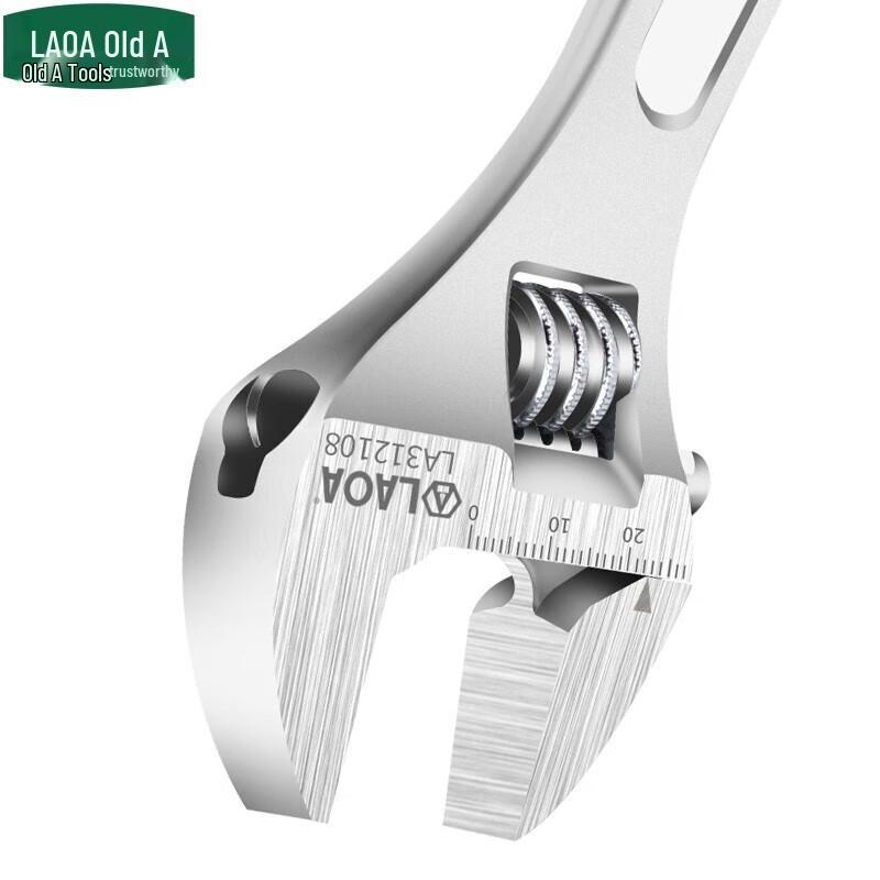 LAOA 10-inch Lightweight Adjustable Wrench