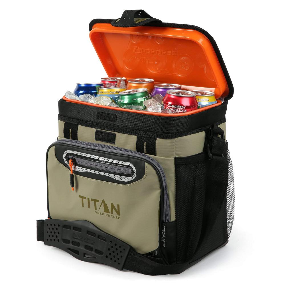Titan Deep Freeze Cooler 16 Cans Box, 8L, (Moss)