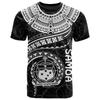 Maglietta alla moda con stampa 3D hawaiana Uomo Maglietta grafica polinesiana Moda Maniche corte Abbigliamento maschile Top Magliette oversize