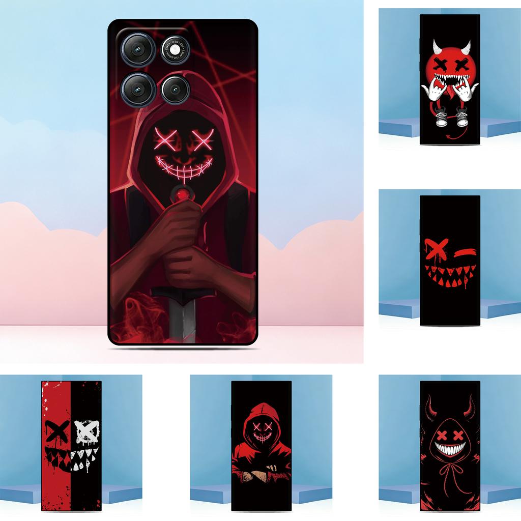 Anime Bad Boy Phone Case For Motorola Moto G86 Power 5G Painted Back Cover For Moto G75 TPU Soft Fundas Customized Photo