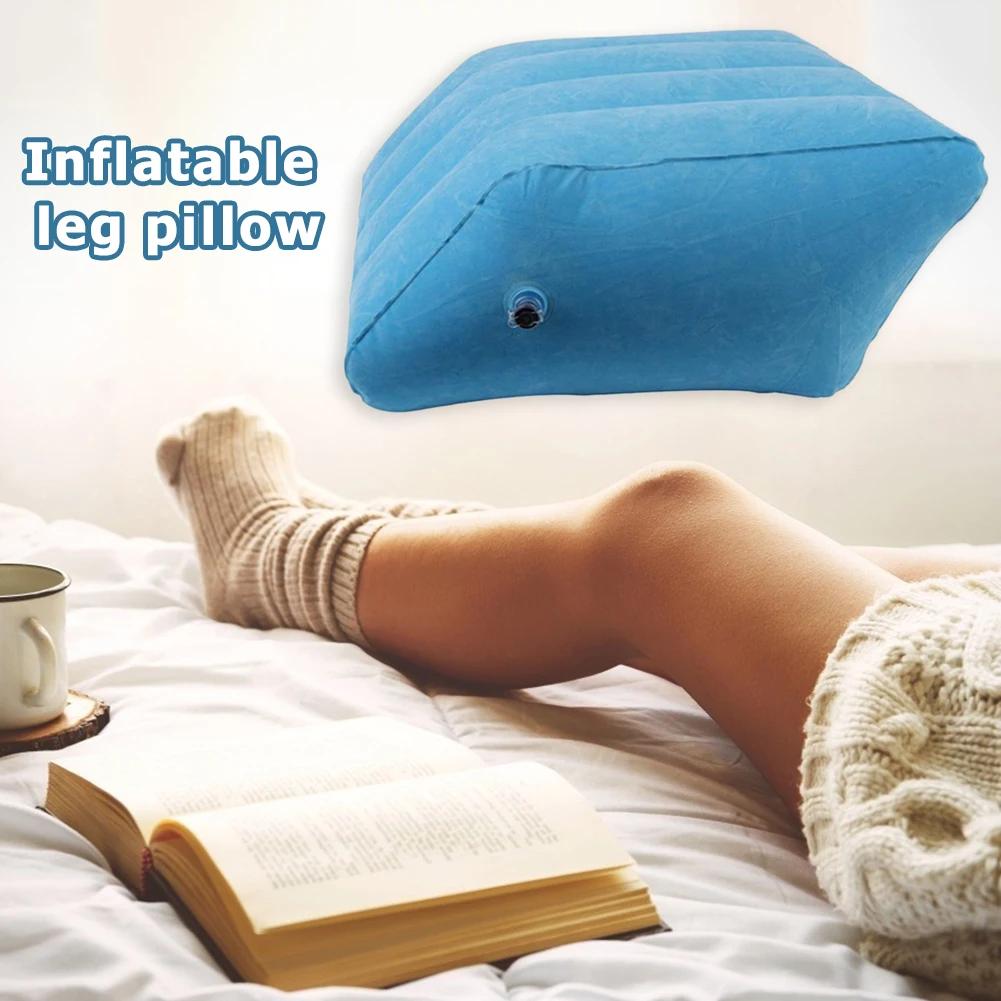 1pcs Inflatable Elevation Wedge Memory Foam Leg Foot Raiser Pillow Support Cushion Massage Support Body Pillow for pregnant