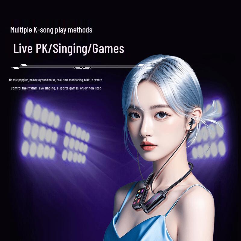 SMVP Wireless Neckband Bluetooth Earphones
