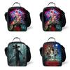Stranger Things Insulated Lunch Box Bag Durable Oxford Backpack For Outdoor Picnic And Beach With Smooth Zipper