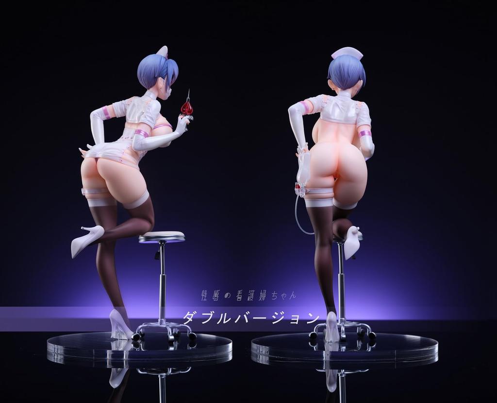 ADAMAS Sexy Nurse Double Version Scale PVC ABS Painted Finished Figure 1/6 &