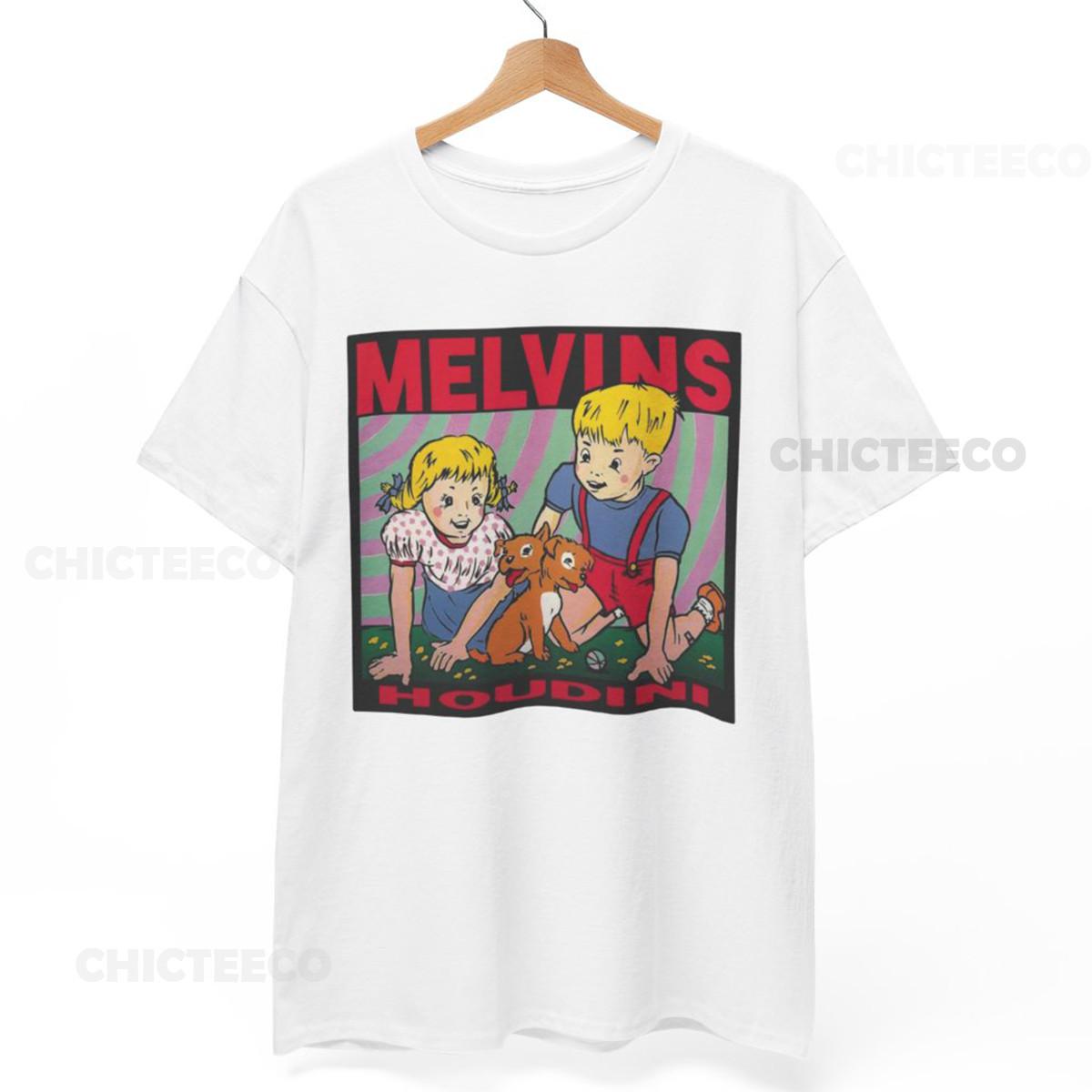 

26 Melvins Houdini Shirt | 90s Rock Album Graphic Tee | Unisex Vintage T-Shirt Unisex T-Shirt XXXL