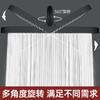 13 Inches Big Panel Large Flow Ceiling Mounted Supercharge Shower Head Set 3 Modes High Pressure Abs Rainfall Bathroom Shower