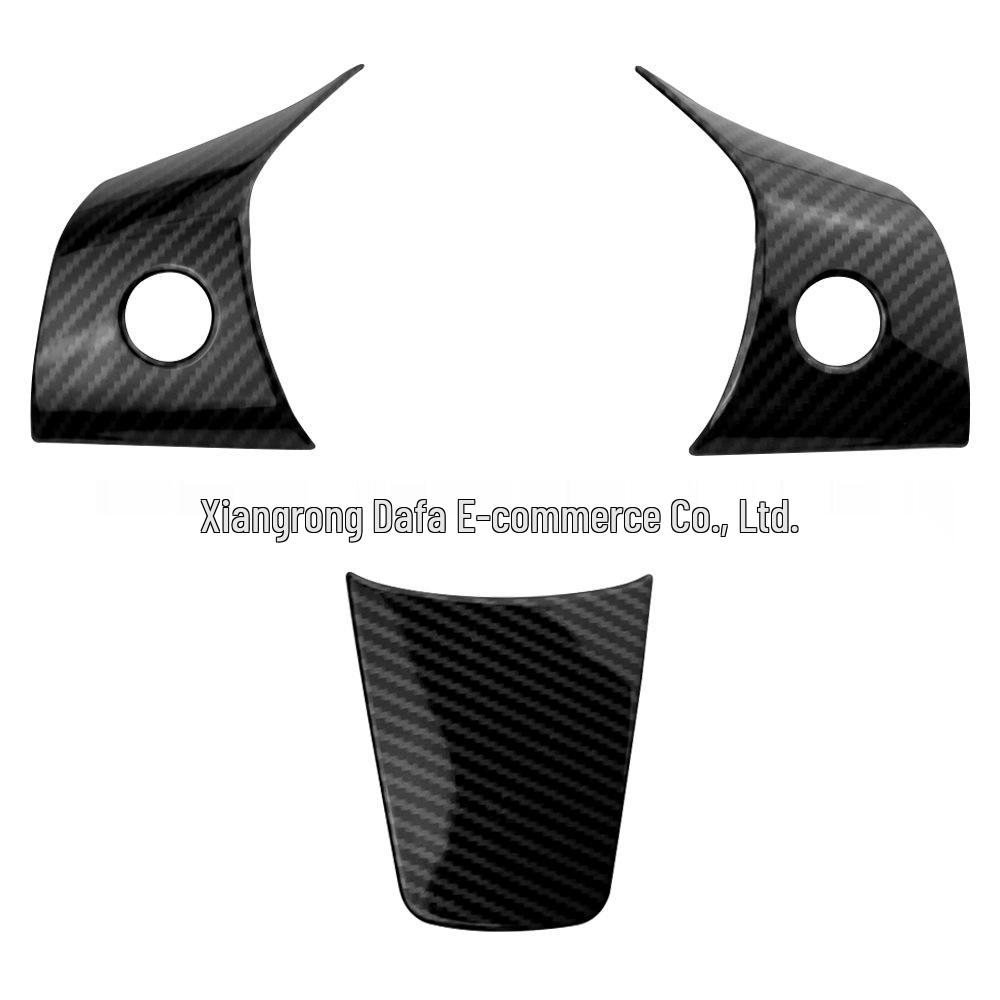 19MODEL3 Steering Wheel Decorative Sequins for Tesla MODEL3 Instrument Panel Modification