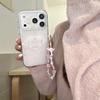 Ins Girl Polka Dot Heart Rocking Horse Angel Cat Case for iPhone 17/16 Pro Max/15