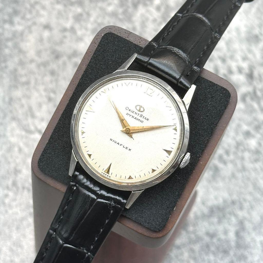 Used 1950s ORIENT STAR DYNAMIC Manual Winding Watch